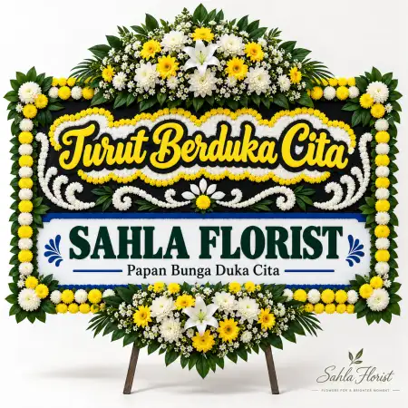 Papan Bunga Duka Sigi